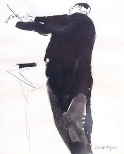 Picture of MEIERSDORFF, LEO (1934 - 1994) Ink Drawing